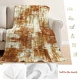 thumbnail image 5 of Brown Ombre Blanket Soft Cozy Warm Throw Blanket for Couch, Plush Fuzzy Flannel Fleece Blankets for Sofa, Gradient Abstract Art Vintage Bed Blankets Lightweight Gifts for Women, 50"x60", 5 of 9