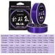 thumbnail image 3 of Línea de pesca de nailon morado con revestimiento de fluorocarbono suave ZUKIBO Toray Línea de monofilamento duradera Línea de hundimiento japonesa para agua dulce y salada, 3 of 5