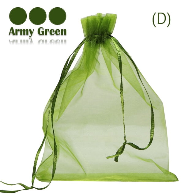 10/50/100PCS Garden Vegetable and Fruit Protection Bag Pest Control Bird-proof Mesh Strawberry Grape Orchard Bagging Mesh Cover20x30cm (100pcs) He Qiyong unisex