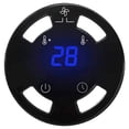 thumbnail image 2 of Calentador eléctrico con miniventilador montado en la pared/escritorio, 2 of 5