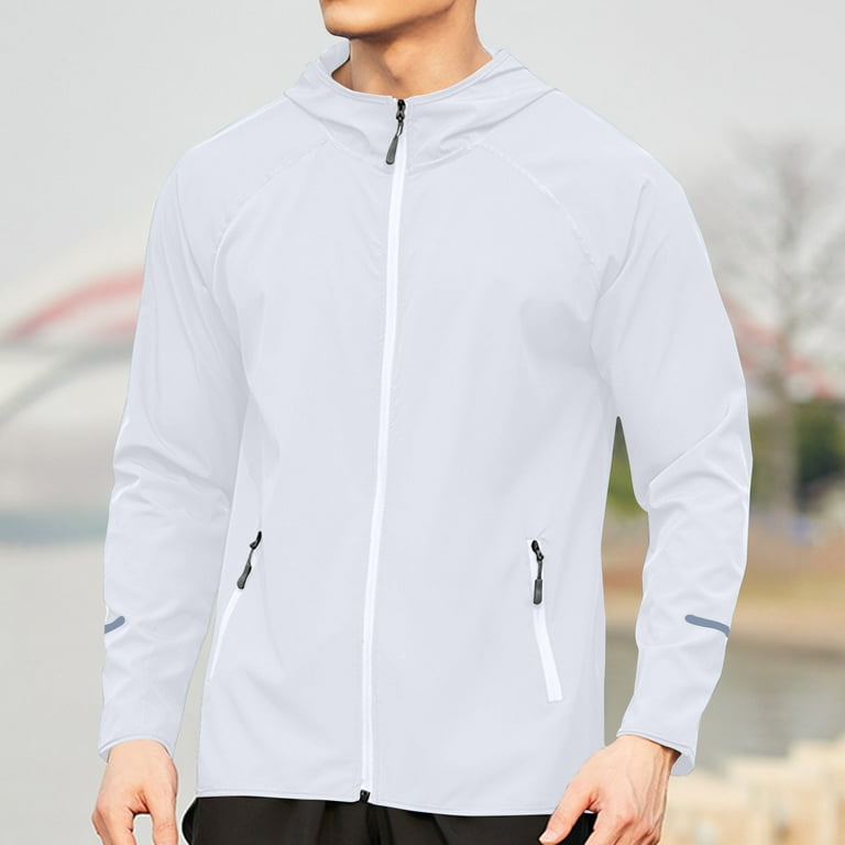 SSAAVKUY Men's Running Jacket Lightweight Water Resistant SSAAVKUY Men's Running Jacket Lightweight Water Resistant