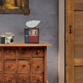 thumbnail image 6 of Tooled Leather with Texas Symbols Lone Star Tissue Box Cover - Southwestern Home Decor - Rustic Decorative Tissue Box Holder - for Western Ranch and Farmhouse, 6 of 7