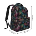 thumbnail image 2 of Disketp Feathers And Butterflies Backpack for Men and Women - Lightweight Backpack Classical with Multi-pockets Casual Daypack for College Workplace Travel, 2 of 5