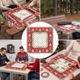 thumbnail image 7 of vlrwzc Christmas Tree Cartoon Mahjong Mat, Anti-Slip Noise Reduction Game Table Cover for Tile Games, Cards, Board Games, 31.5 x 31.5 in, 1 Pack, 7 of 7
