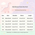 thumbnail image 3 of LIIPEE Kids Halloween Costumes Boys Girls Unisex Fall Winter Cozy Onesies Sleepwear Dinosaur Dress Up Clothes,110, 3 of 7