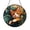 Acrylic 3.5 Inch, variant on Plant Inspired Cat Behind Leaves Stained Glass Suncatcher Fresh Window Hanging Nature Decor