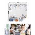 thumbnail image 4 of Thanksgiving Fall Cloth Napkins Set of 8 Reusable Dinner Napkins, Blue White Pumpkin Eucalyptus Autumn Cocktail Napkin Washable Table Napkins for Wedding/Holiday Party/Baby Shower 20"x20", 4 of 7