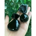 thumbnail image 4 of Premium 4 Gemstone Pop-Up Display â€“ Tourmaline, Obsidian, Rose Quartz & Fluorite in 4 Shapes: Heart, Pyramid, Sphere & Raw, 4 of 7