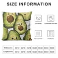 thumbnail image 5 of (Cartoon Pears) Decorative Pillow Light Throw Pillow Case Cushion Cover for Men Women, 5 of 5
