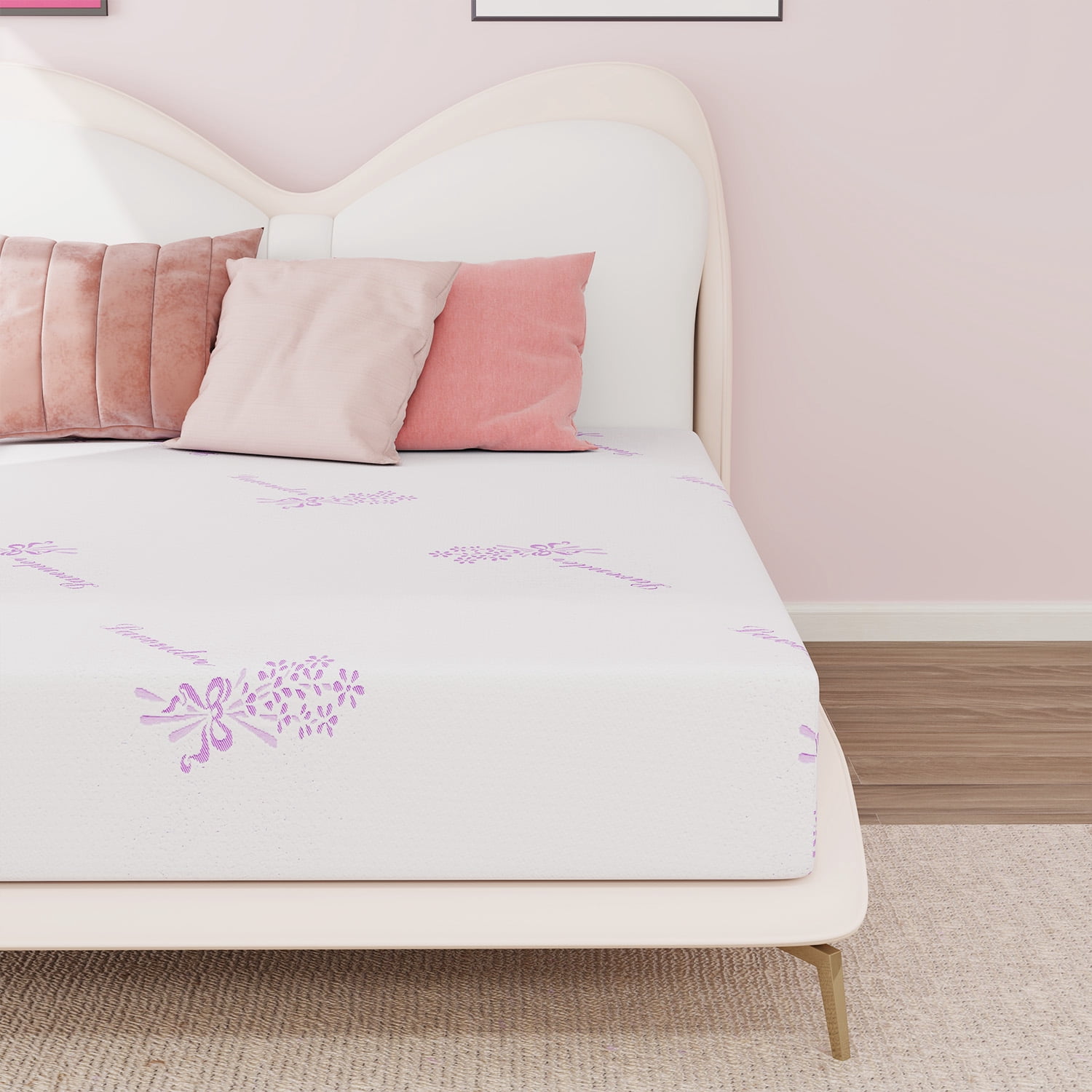 SIMENMAX 10 inch King Size Mattress Gel Memory Foam Mattress, CertiPUR-US Certified