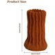 thumbnail image 3 of 24 piezas de calcetines para patas de silla con almohadillas de fieltro, botines para muebles de punto elástico alto con doble color marrón, 3 of 5
