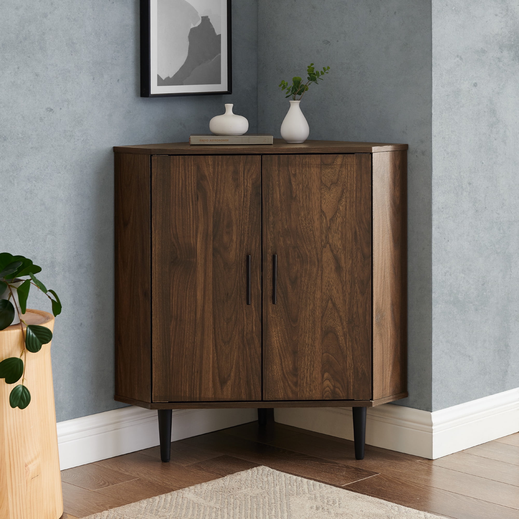 Raynham 2 door corner accent cabinet deals