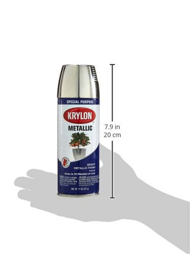 SM Arnold Aerosol Spray Paint Chrome Aluminum 12 Oz. – Multi Surface Paint  for Interior & Exterior | Use on Metal, Wood, Plastic, Wicker | Repainting