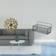 thumbnail image 2 of Escultura Rústica De Metal Para Pared Con Placa De Hierro Forjado 3D Y Cesta De Alambre Flotante Para Decoración De Sala De Estar, Oficina Y Cocina., 2 of 8