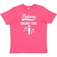 thumbnail image 3 of Inktastic Future Singing Star Childs Music Youth T-Shirt, 3 of 5