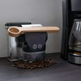 thumbnail image 3 of 10 Piezas Cucharas de Madera para Café Y Clip para Bolsas, Cuchara Medidora, 2 En 1, Sellador de Bolsas, Cuchara Medidora para Frijoles, Café Exprés, Té, 3 of 10