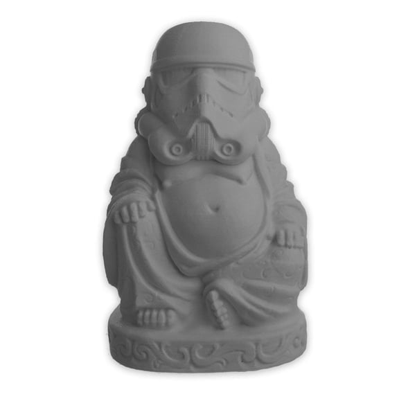Stormtrooper Buddha | Arctic White