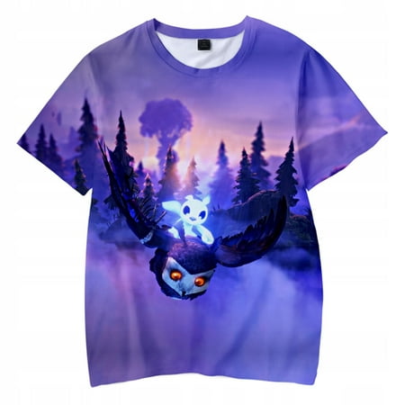 Ori and The Will of The Wisps Summer T-shirt Short Sleeve Game cool 3D Women Men Casual Streetwear Tee