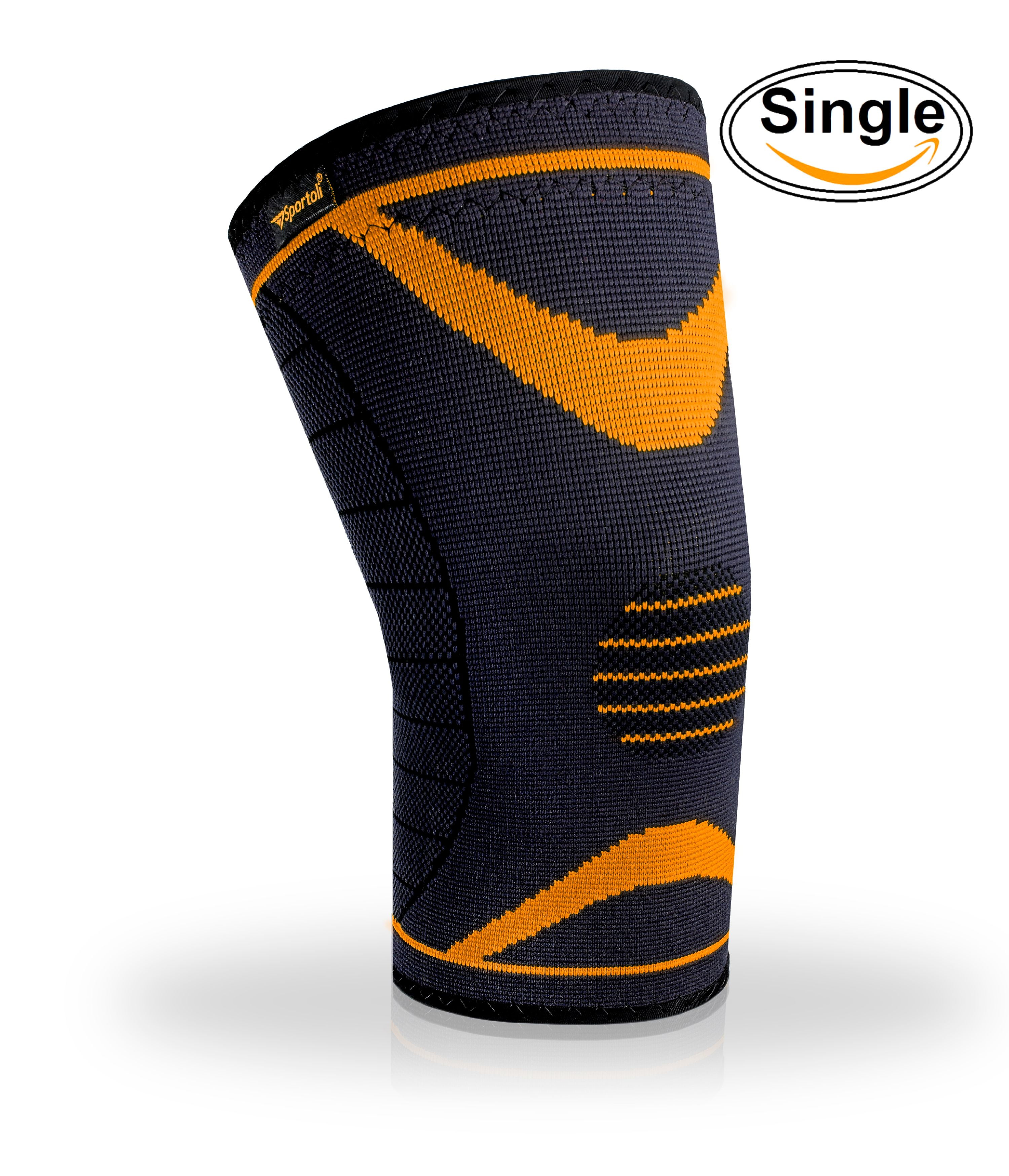 Sportoli Mens Womens Compression Knee Sleeve Braces Support for