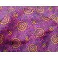 thumbnail image 4 of oneOone Silk Tabby Purple Fabric Batik Sewing Craft Projects Fabric Prints By Yard 42 Inch Wide - UG, 4 of 4