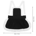 thumbnail image 2 of Ruffle Edge Apron Home Kitchen Apron Cooking Apron Baking Apron Gardening Apron, 2 of 6