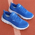 thumbnail image 3 of KaLI_store Golf Shoes Men Men's Fashion Sneakers Slip on Mens Casual Shoes Lightweight Walking Shoes for Men Stylish Sneaker Blue,9, 3 of 5