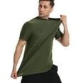 thumbnail image 4 of Men’s Active Workout Quick Dry Crew Neck Short Sleeve T-Shirts, 4 of 4