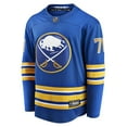 thumbnail image 2 of Men's Fanatics Jacob Bryson Royal Buffalo Sabres Home Breakaway Player Jersey, 2 of 3
