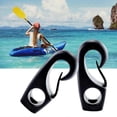 thumbnail image 4 of 10Pcs Black Plastic Bungee Hook Boats Shock Cord Hook Bungee Rope Rowing Boats Tie Cord Hook Kayak Accessories, 4 of 5