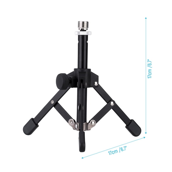 MS-12 Mini Foldable Desktop Tabletop Tripod Microphone Mic Stand Holder