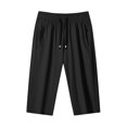 thumbnail image 2 of Dolkfu Mens Shorts Drawstring Athletic Bermuda Shorts Elastic Waist Quick Dry Short Pants for Men 4X, 2 of 8