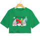 thumbnail image 1 of Women's Christmas Gnome T-Shirt New Fashion Cute Gnome Short T-Shirt Shirt Christmas Gnome Merry Christmas Shirt, 1 of 5