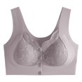 thumbnail image 5 of Women's Thin Seamless Vest Soft Support Large Chest Small Half Fixed Cup Breathable Bra One Shoulder Sports Bra Top Work Out Bras Bras plus Size Padded Bra No Underwire Woman Sports Bar Comfort Lift, 5 of 5
