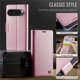 thumbnail image 3 of Autspace Funda para Teléfono for Google Pixel 9 con Billetera Magnética de 6,3 Pulgadas, Funda Protectora de Cuero con Función de Tarjetero, Funda con Tapa a Prueba de Golpes, Rosa, for Google Pixel 9, 3 of 10