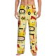 thumbnail image 1 of Fotbe Funny Construction Vehicles Pantalones de Pijama para Hombre, Pantalones de Dormir, Pantalones de Casa con Cintura Ajustable y Bolsillos-Medium, 1 of 6