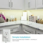 Enbrighten 10in. LED Plug-in Basic Under Cabinet Light Fixture, 26534