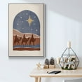 thumbnail image 5 of Boho Nativity II - Framed Gallery Wrapped Holiday Canvas - 25 x 37 - White Frame, 5 of 8