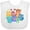 AA-White, variant on Inktastic Halloween Monsters Boys or Girls Baby Bib