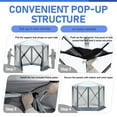 thumbnail image 6 of IVV Pop up Gazebo Tents - 10x10 FT Portable Pentagon Canopy Tent for Camping, Outdoor Patio Screen Tent Houses with Mesh Sidewalls and Carry Bag, Gray, 6 of 9