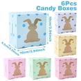 thumbnail image 3 of RYDCOT 12Pcs Easter Treat Boxes, Candy Color Cute Bunny Paper Box Colorful Basket Containers Spring Party Gift Boxes for Classroom Goodie Cookie Candy Sweet Party Favors, 3 of 6