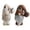 C, variant on Godderr Dog Gnomes Paws Doll Gnomes Spring Stuffed Gnomes Swedish Tomte Puppy Tiered Tray Decoration