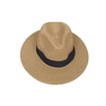 thumbnail image 2 of Qarigey Sombrero para el sol, sombrero de bombín, accesorio de ropa de protección solar, gorras de Camping, sombrero de paja para niños y Sombreros Café oscuro, 2 of 6
