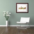 thumbnail image 3 of Trademark Fine Art "Providence RI Skyline Mclr-1" Canvas Art by Marlene Watson, White Matte, Wood Frame, 3 of 4