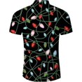thumbnail image 2 of Men's Novelty Hawaiian Button Down Shirts, 2 of 4