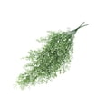 thumbnail image 1 of Injueey 2 piezas de decoración de plantas artificiales colgantes, hojas de plantas falsas, regalo de inauguración de la casa para sala de Decoración Blanco, 1 of 6