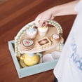 thumbnail image 3 of Juego de madera para fiesta de té y pastel de postre para niñas pequeñas, juego de té para niños pequeños, juguetes de madera, cocina de comida de juego de madera, 3 of 5
