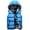Blue, variant on Lovskoo Womens Winter Coats Hooded Quilted Puffer Vest Sleeveless 10 Colors Warm Coat Wadded Jacket Cotton Padded Outerwear Red