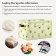 thumbnail image 6 of FREEAMG Funny Cartoon Cute Avocado Storage Basket, Durable Canvas Organizer With Handles Large Collapsible Storage Bins Boxes for Home Office - 1 Pack, 6 of 7