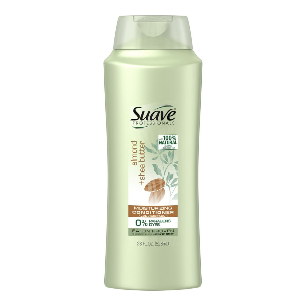 Suave Professionals Almond + Shea Butter Conditioner, 28 oz Walmart