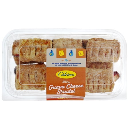 Cidrines Mini Guava & Cheese Strudel, 10 Count Ready to Eat